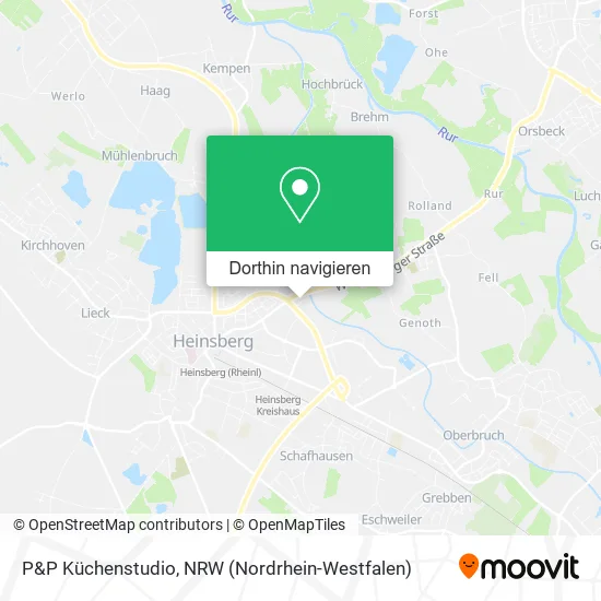 P&P Küchenstudio Karte