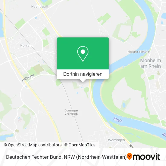 Deutschen Fechter Bund Karte