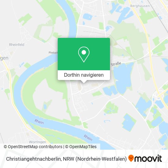 Christiangehtnachberlin Karte