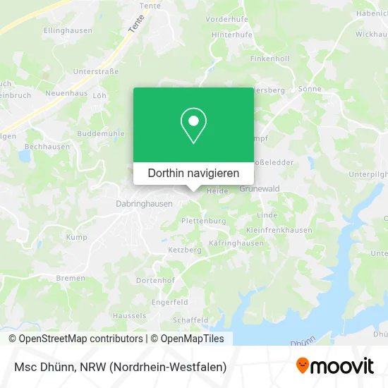 Msc Dhünn Karte