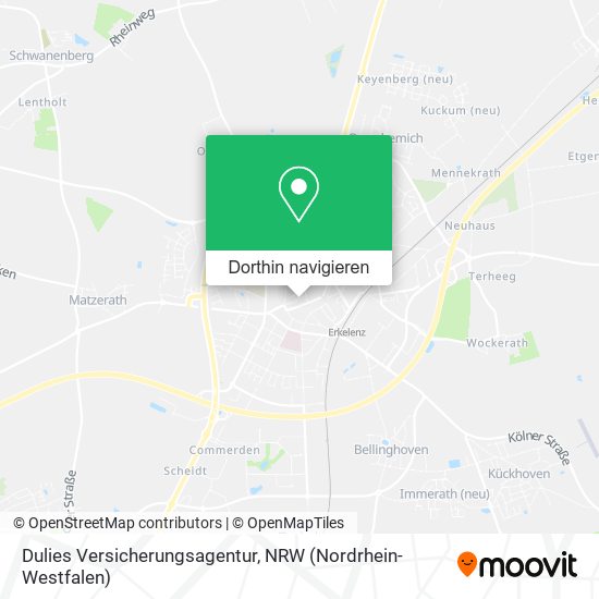 Dulies Versicherungsagentur Karte
