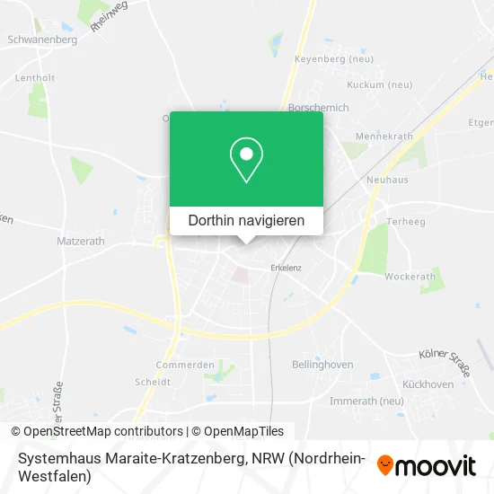 Systemhaus Maraite-Kratzenberg Karte