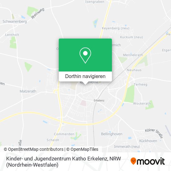 Kinder- und Jugendzentrum Katho Erkelenz Karte