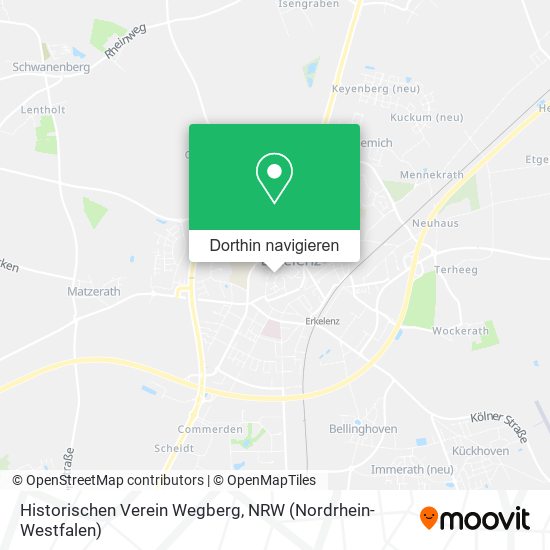 Historischen Verein Wegberg Karte