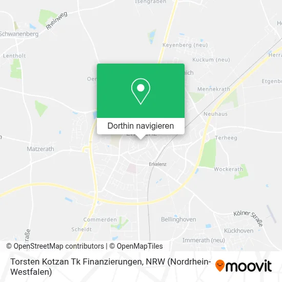 Torsten Kotzan Tk Finanzierungen Karte