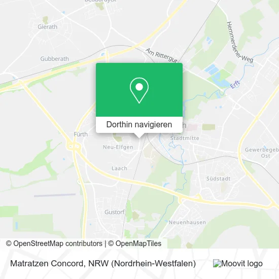 Matratzen Concord Karte