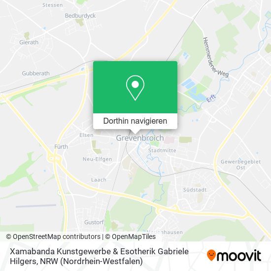 Xamabanda Kunstgewerbe & Esotherik Gabriele Hilgers Karte