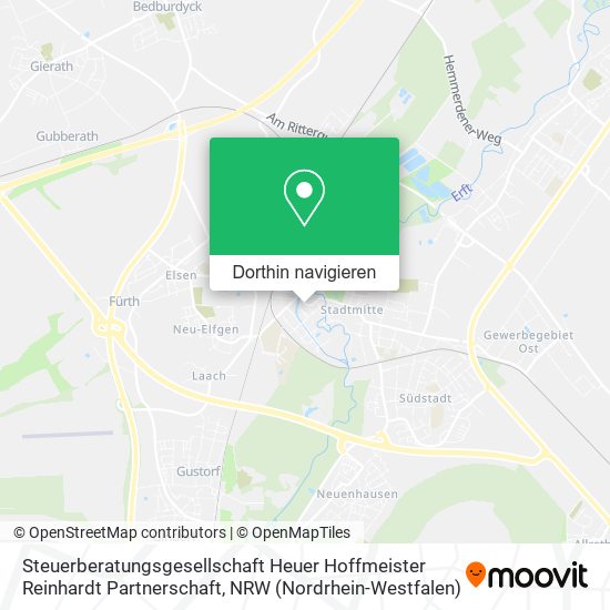 Steuerberatungsgesellschaft Heuer Hoffmeister Reinhardt Partnerschaft Karte