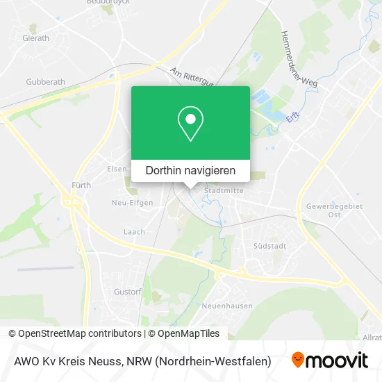 AWO Kv Kreis Neuss Karte