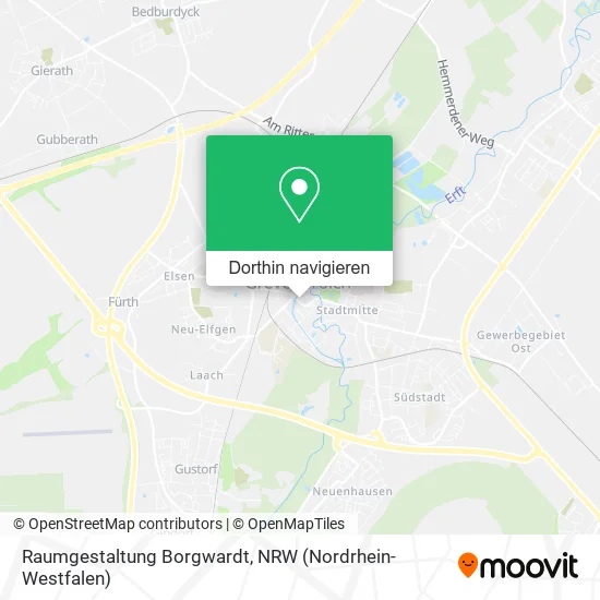 Raumgestaltung Borgwardt Karte