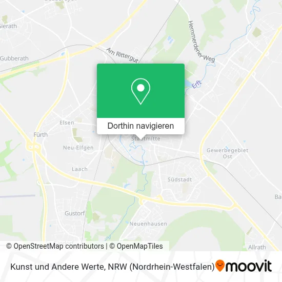 Kunst und Andere Werte Karte