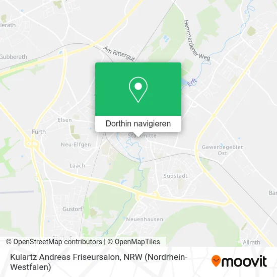 Kulartz Andreas Friseursalon Karte