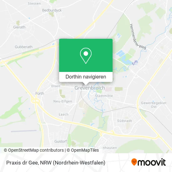 Praxis dr Gee Karte
