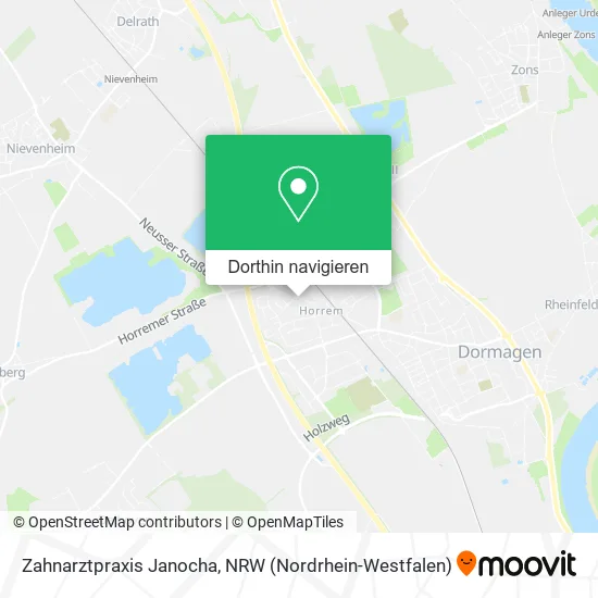 Zahnarztpraxis Janocha Karte