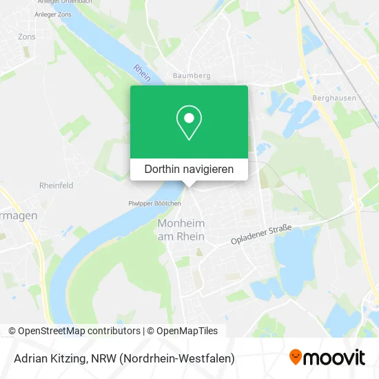 Adrian Kitzing Karte