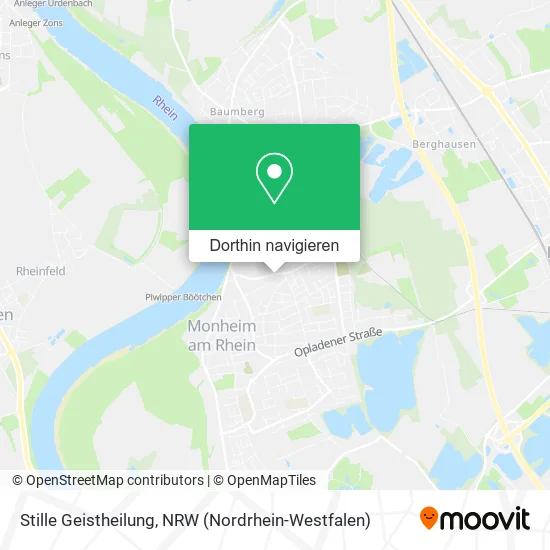 Stille Geistheilung Karte