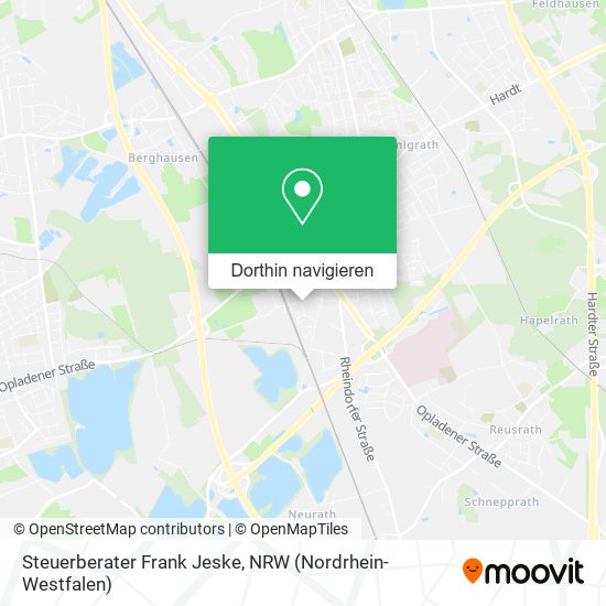 Steuerberater Frank Jeske Karte