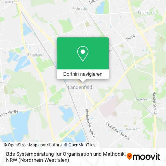 Bds Systemberatung für Organisation und Methodik Karte