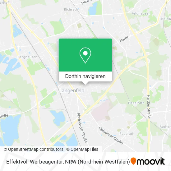 Effektvoll Werbeagentur Karte