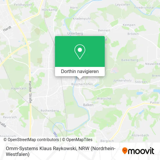 Omm-Systems Klaus Raykowski Karte