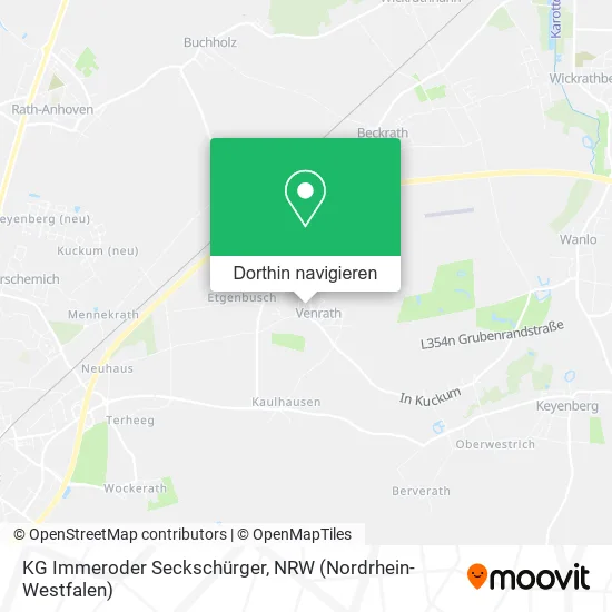 KG Immeroder Seckschürger Karte