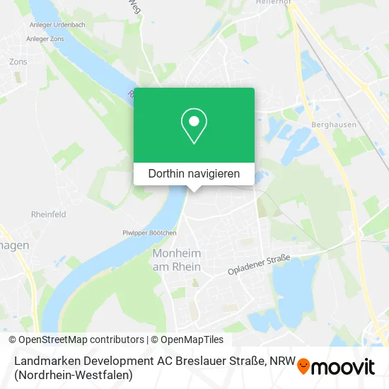 Landmarken Development AC Breslauer Straße Karte