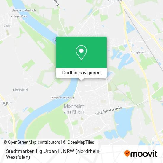 Stadtmarken Hg Urban II Karte