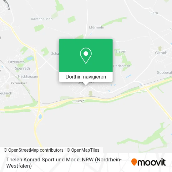 Thelen Konrad Sport und Mode Karte