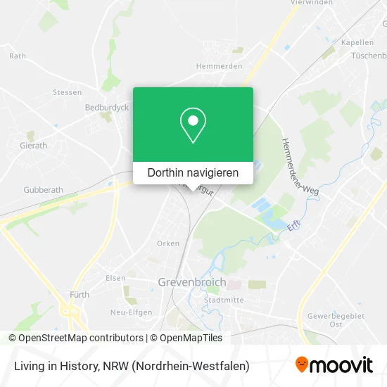 Living in History Karte