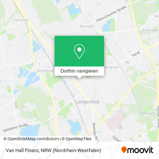 Van Hall Finanz Karte