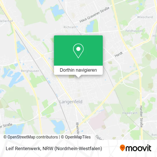 Leif Rentenwerk Karte