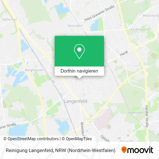 Reinigung Langenfeld Karte