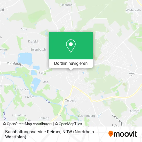 Buchhaltungsservice Reimer Karte