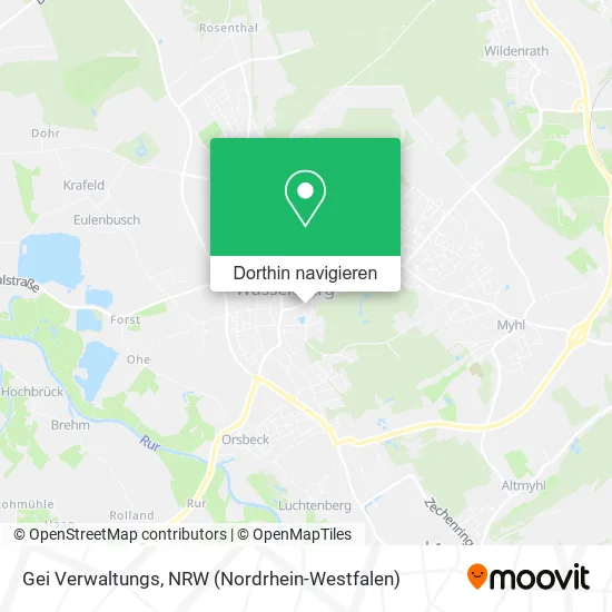 Gei Verwaltungs Karte