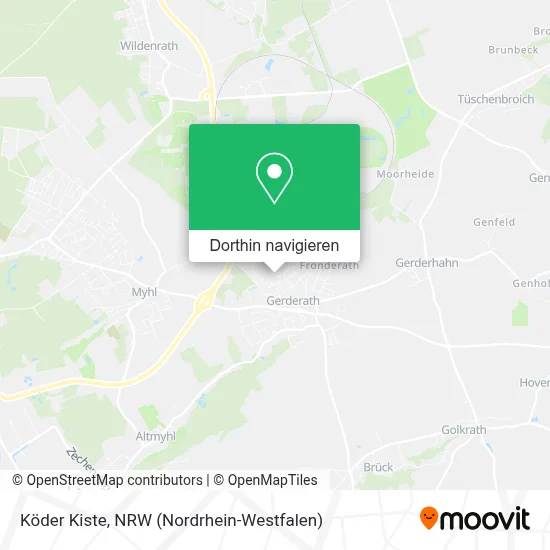 Köder Kiste Karte