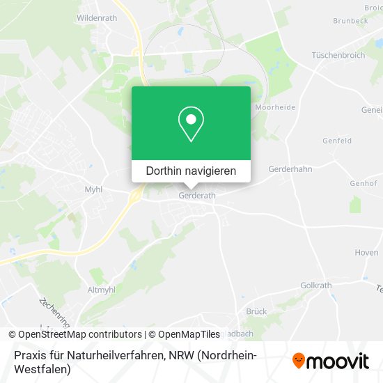 Praxis für Naturheilverfahren Karte