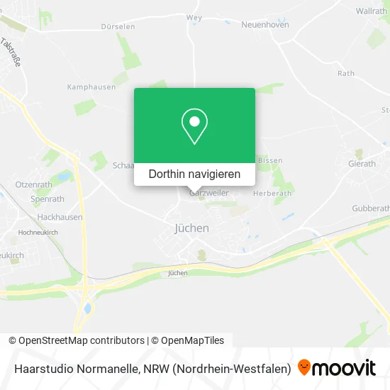 Haarstudio Normanelle Karte