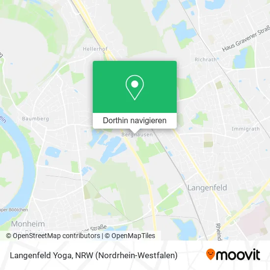 Langenfeld Yoga Karte