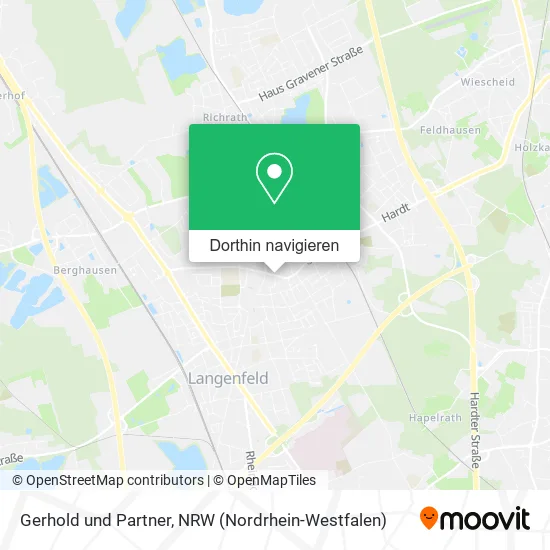 Gerhold und Partner Karte