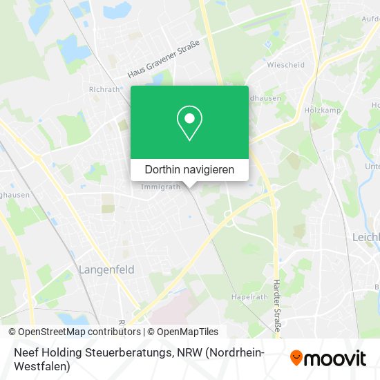 Neef Holding Steuerberatungs Karte
