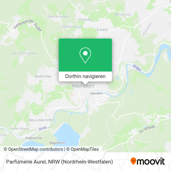 Parfümerie Aurel Karte