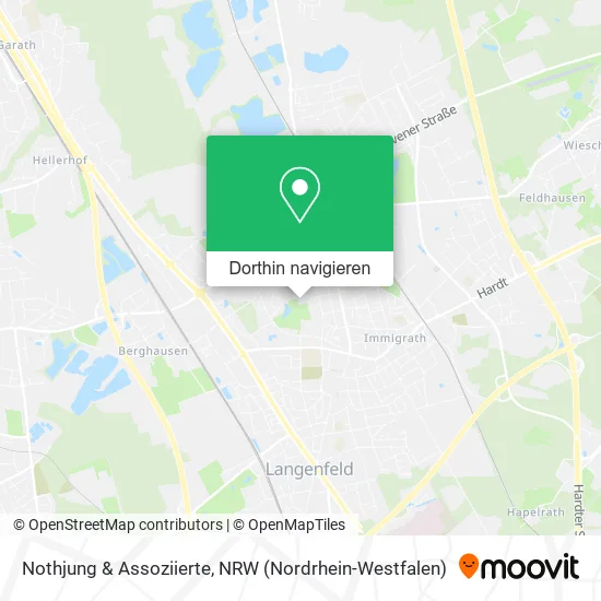 Nothjung & Assoziierte Karte