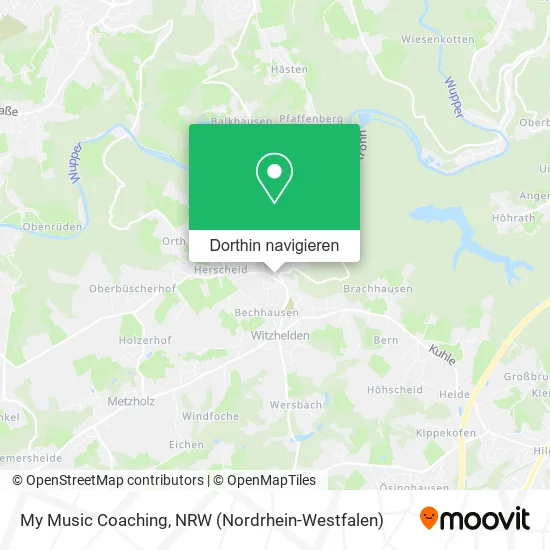 My Music Coaching Karte