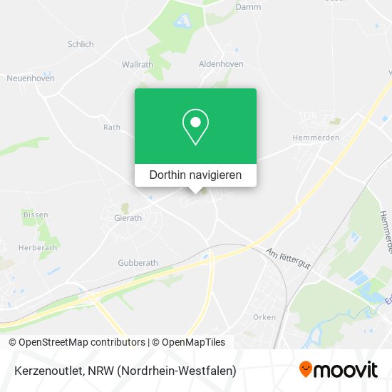 Kerzenoutlet Karte