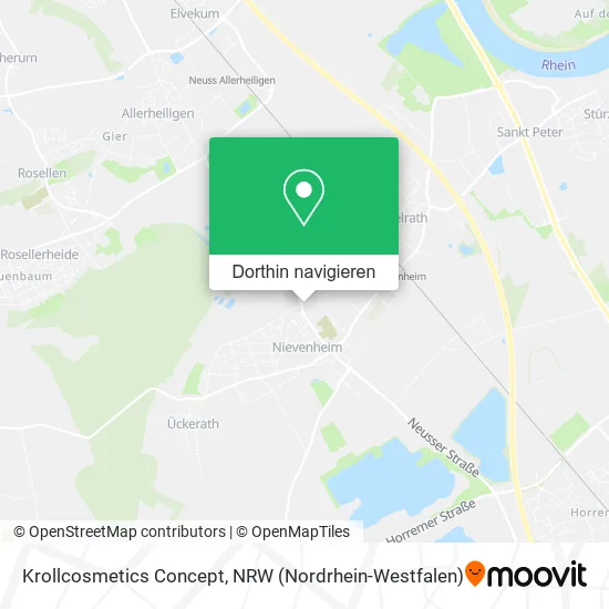 Krollcosmetics Concept Karte