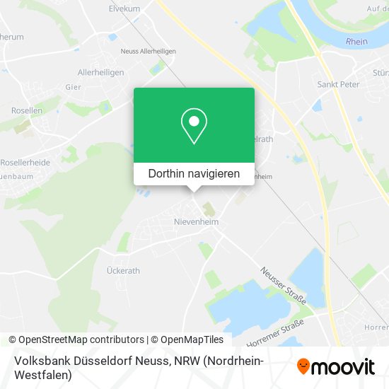 Volksbank Düsseldorf Neuss Karte