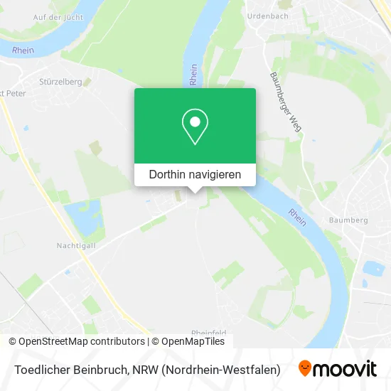 Toedlicher Beinbruch Karte