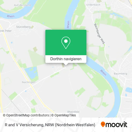 R and V Versicherung Karte