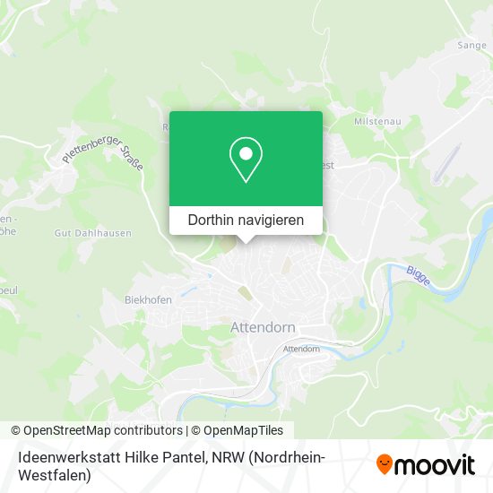 Ideenwerkstatt Hilke Pantel Karte