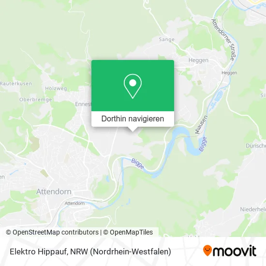 Elektro Hippauf Karte